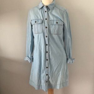 Light denim dress